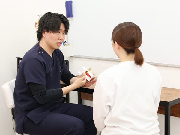 カウンセリングの様子