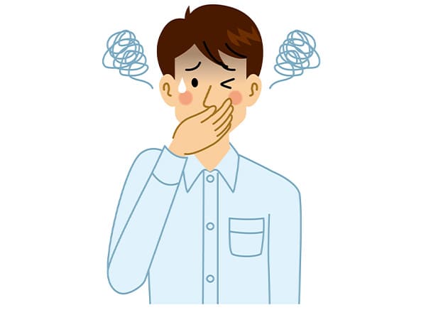 吐き気イラスト